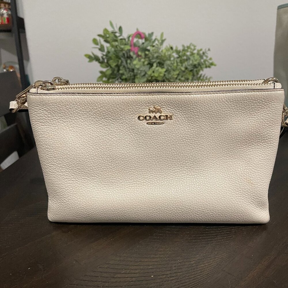 Coach Pebble Leather Handbag